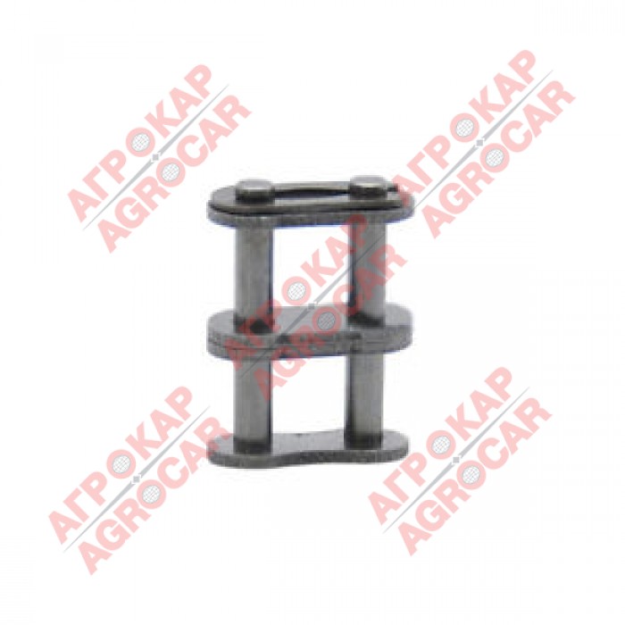 Звено цепи соединительное #60/2 (19,05х11,91x12,57)(11529) 12A-2CLS-G - agro-car.com.ua